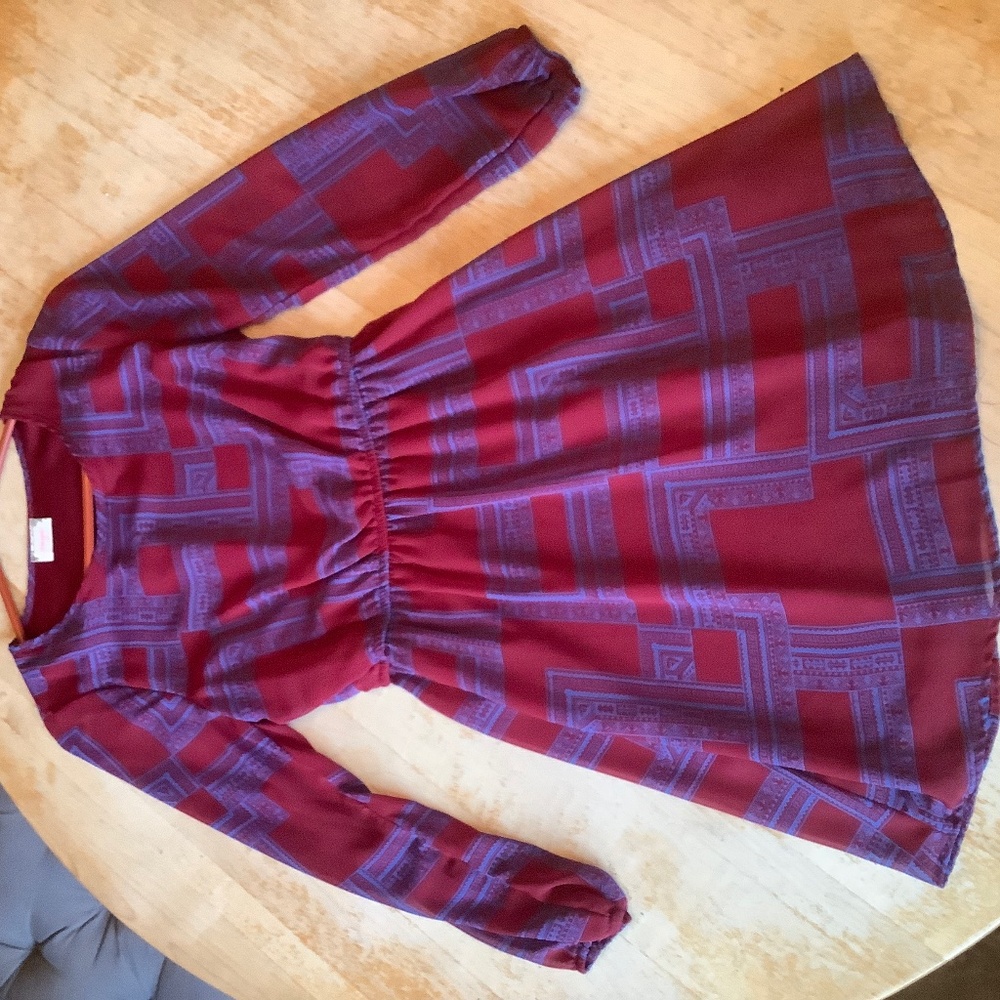 Small red Teenplo dress